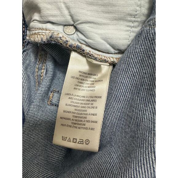 We the Free People Good Vibrations Shorts 30 Buttonfly Jean Cut off - Picture 9 of 10
